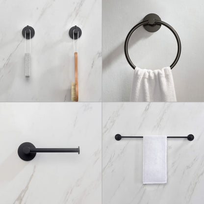 Halo 5 Piece Bathroom Hardware Set 2