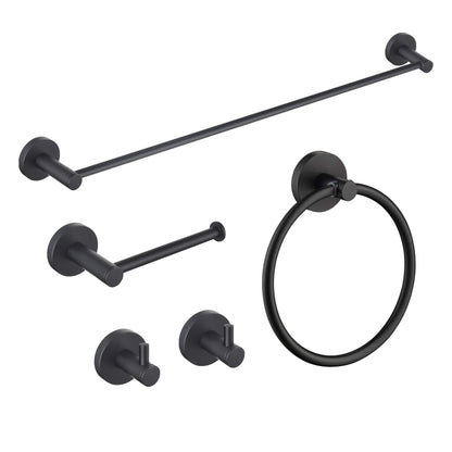 Halo 5 Piece Bathroom Hardware Set 2