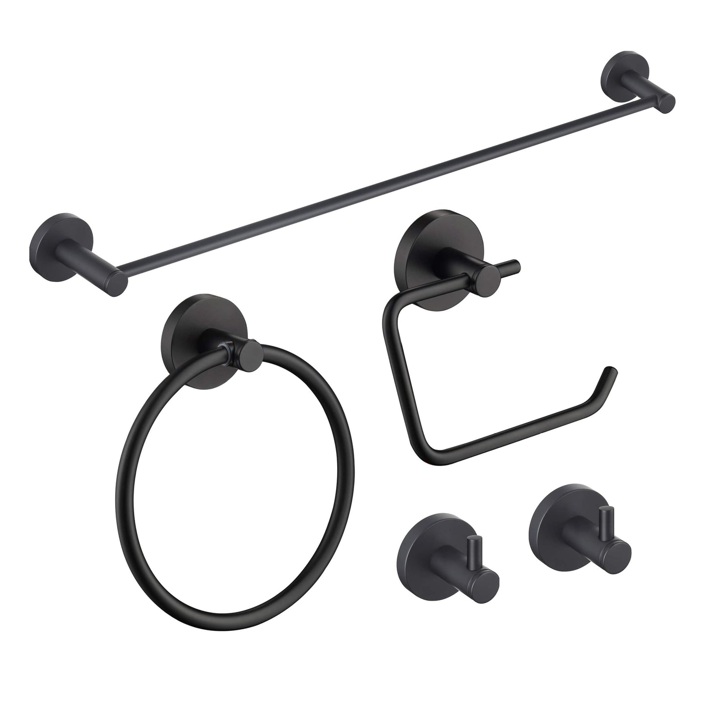 Halo 5 Piece Bathroom Hardware Set 3