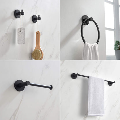 Halo 5 Piece Bathroom Hardware Set 4