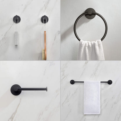 Halo 5 Piece Bathroom Hardware Set 4