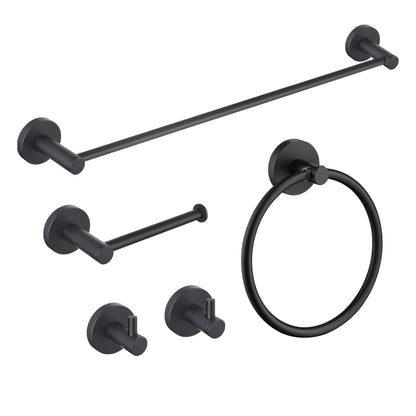Halo 5 Piece Bathroom Hardware Set 4