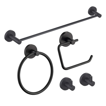 Halo 5 Piece Bathroom Hardware Set 5