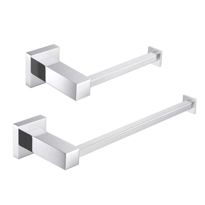 Quadra 2-Piece Bathroom Hardware Set 1