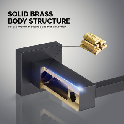 Quadra 2-Piece Bathroom Hardware Set 2