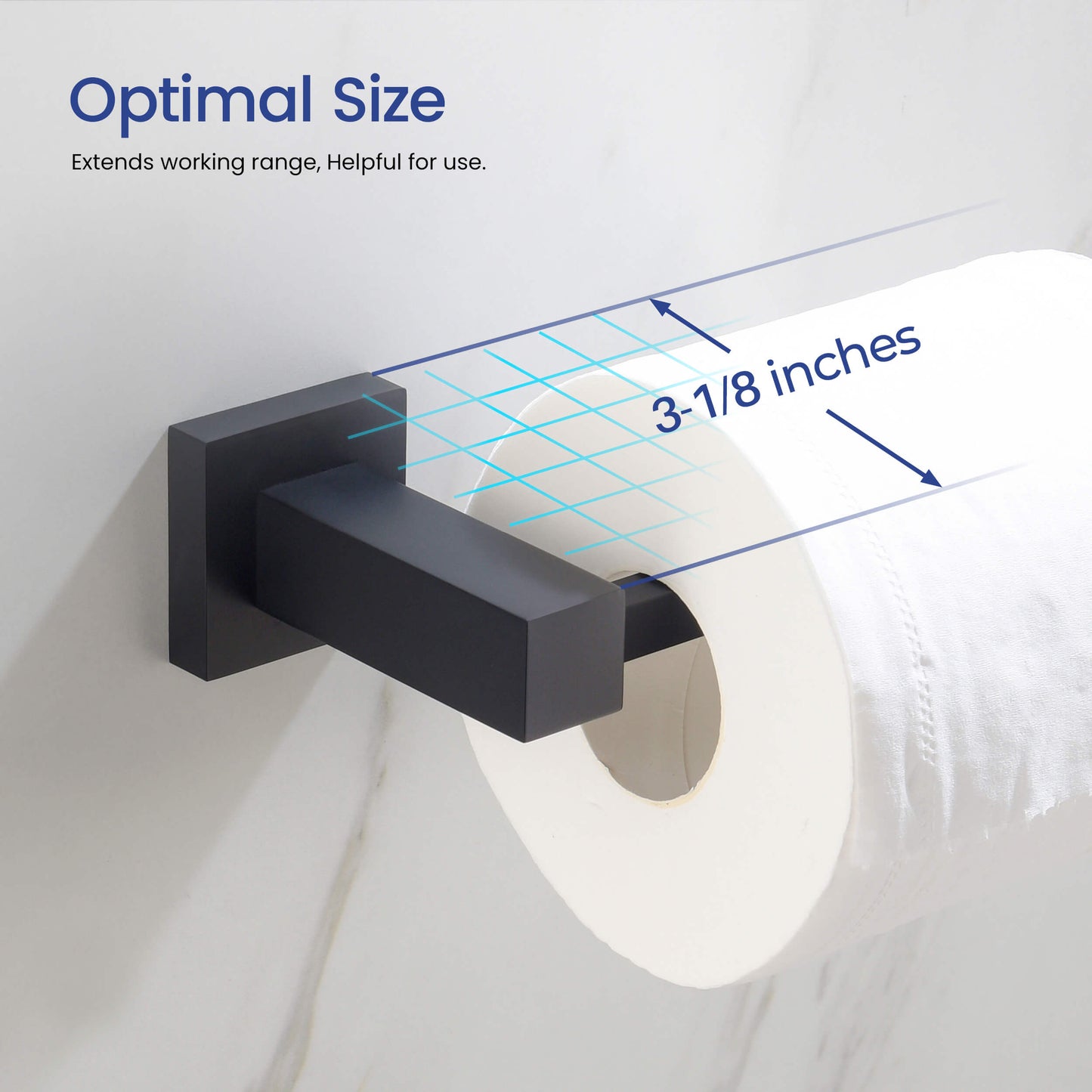 Quadra 2-Piece Bathroom Hardware Set 2