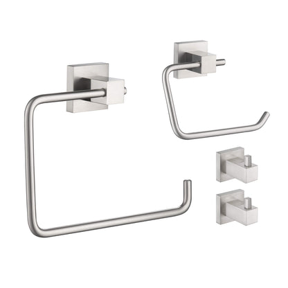 Quadra 4-Piece Bathroom Hardware Set 2