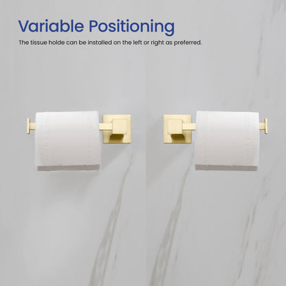 Quadra 5-Piece Bathroom Hardware Set 2
