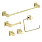 Quadra 5-Piece Bathroom Hardware Set 4