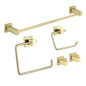 Quadra 5-Piece Bathroom Hardware Set 5