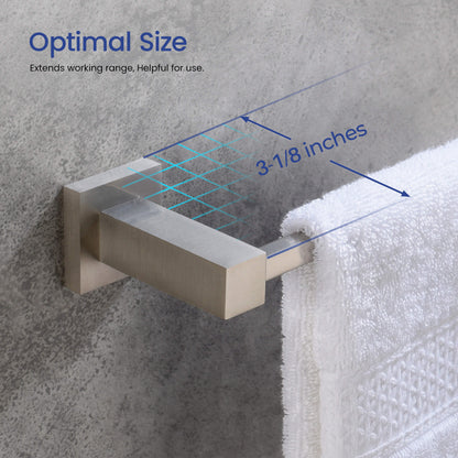 Quadra 5-Piece Bathroom Hardware Set 4