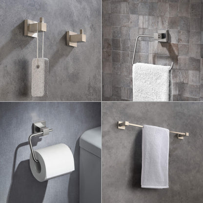 Quadra 5-Piece Bathroom Hardware Set 5