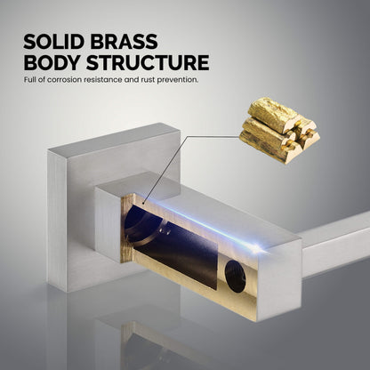 Quadra 5-Piece Bathroom Hardware Set 5