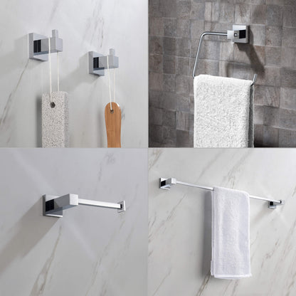 Quadra 5-Piece Bathroom Hardware Set 2