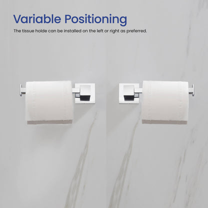 Quadra 5-Piece Bathroom Hardware Set 2