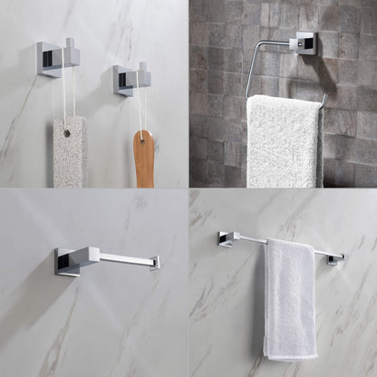 Quadra 5-Piece Bathroom Hardware Set 4