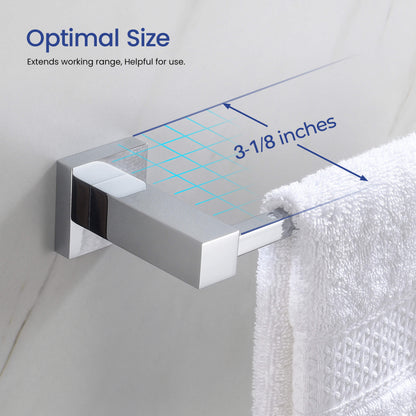Quadra 5-Piece Bathroom Hardware Set 5