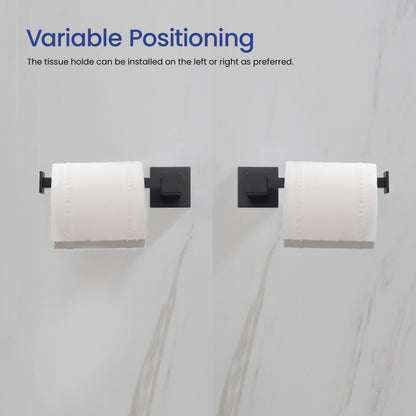 Quadra 5-Piece Bathroom Hardware Set 4