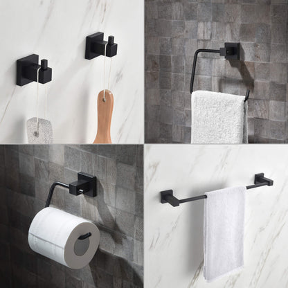 Quadra 5-Piece Bathroom Hardware Set 5