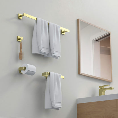 Fusion 4 Piece Bathroom Hardware Set 1
