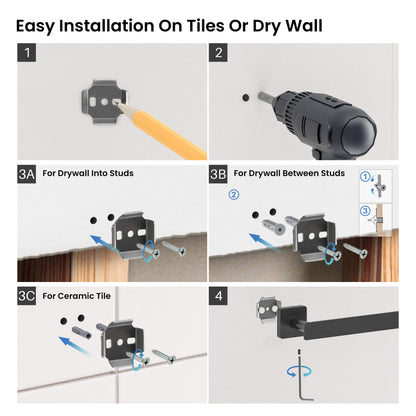 Fusion 4 Piece Bathroom Hardware Set 1