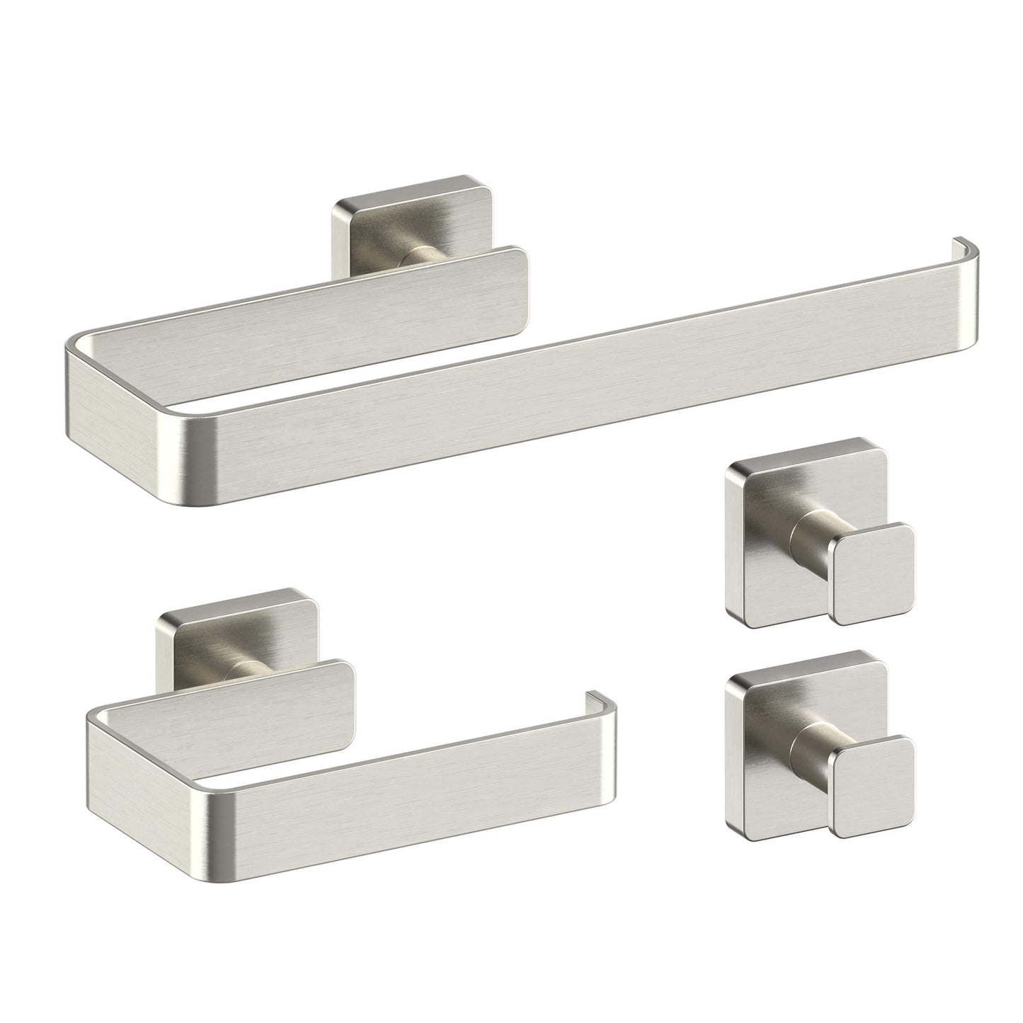 Fusion 4 Piece Bathroom Hardware Set 2