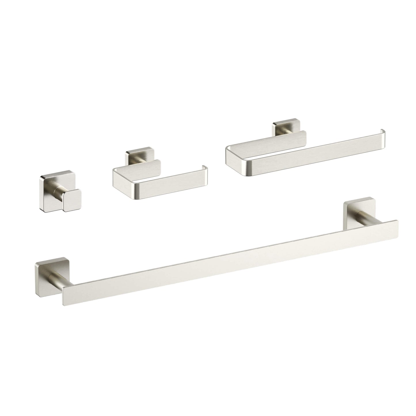 Fusion 4 Piece Bathroom Hardware Set 3
