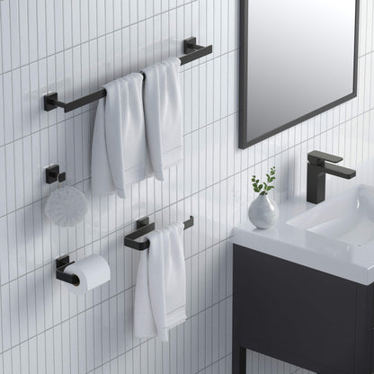 Fusion 4 Piece Bathroom Hardware Set 1
