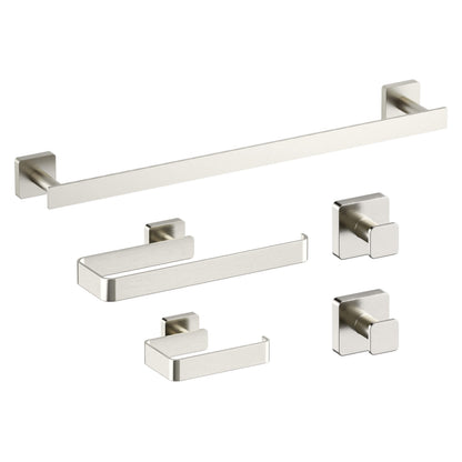Fusion 5 Piece Bathroom Hardware Set 2