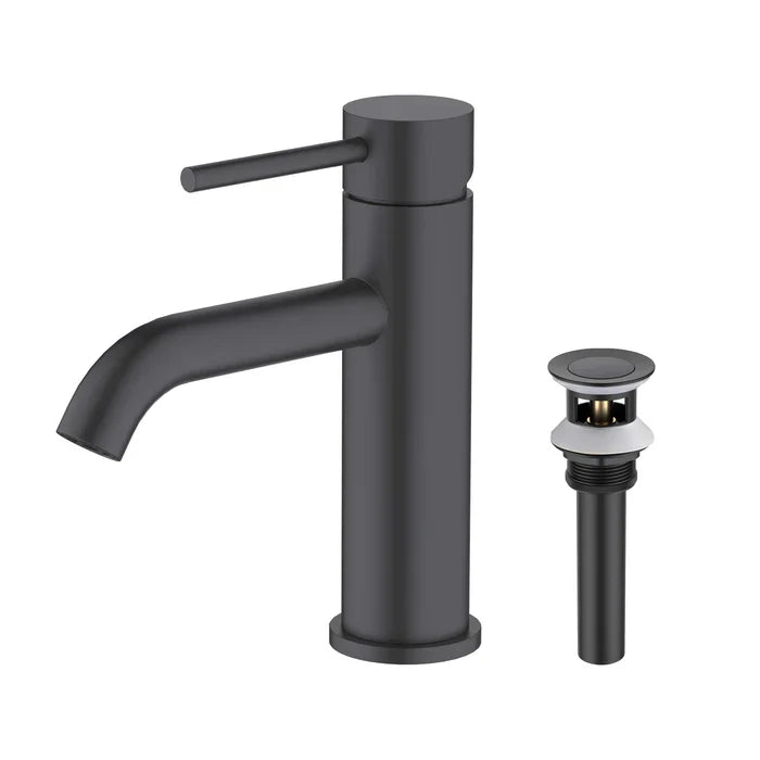 Single-Handle Bathroom Sink Faucet w/ Pop-Up Drain – Value Collection (F201)