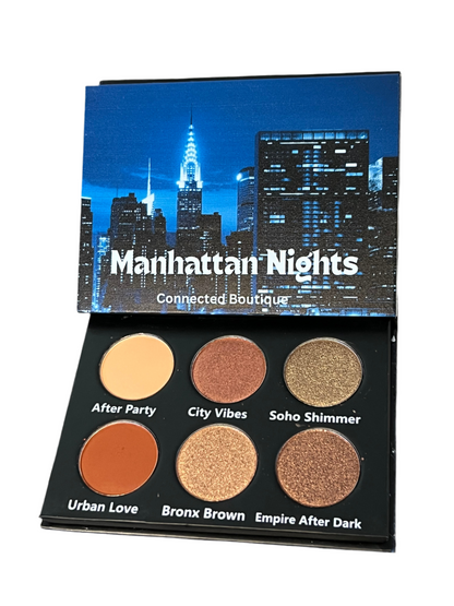 Manhattan Nights Eyeshadow Palette – Day‑to‑Night Neutrals