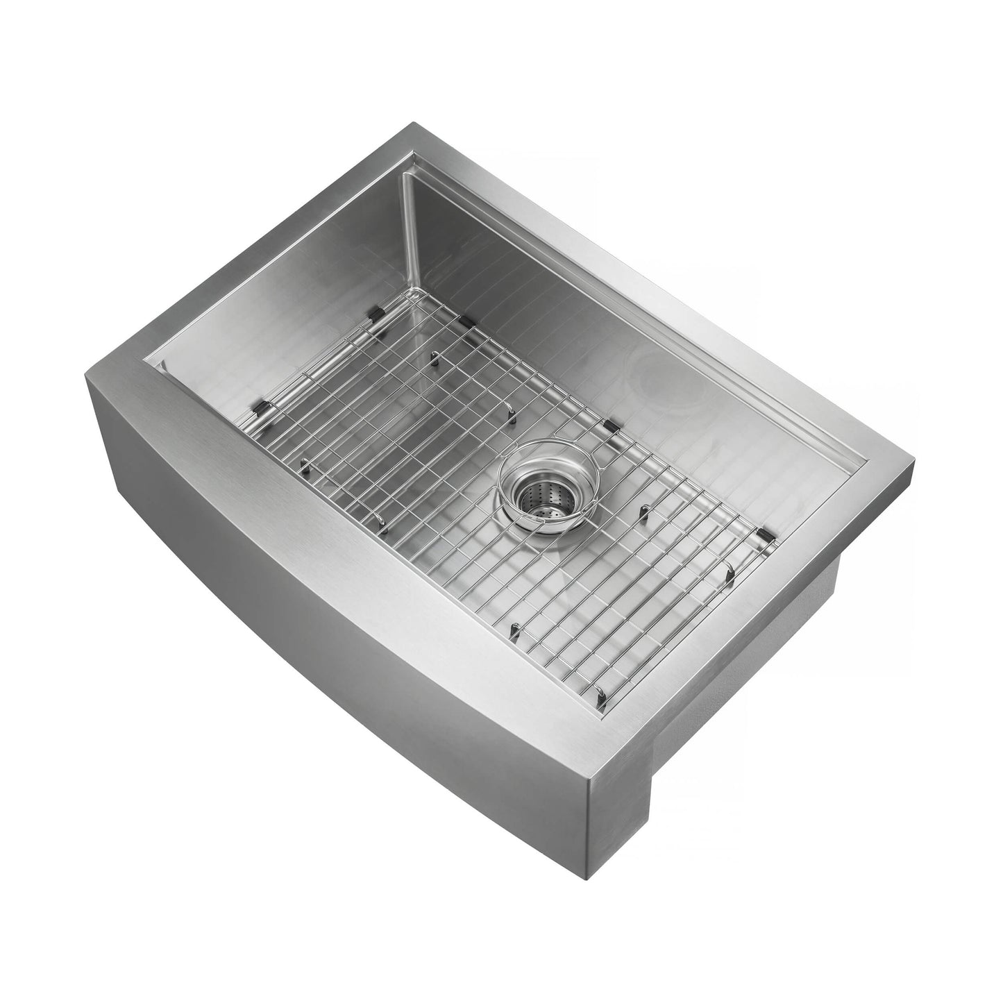 30" Farmhouse Apron Single Bowl Stainless Steel Workstation Kitchen Sink