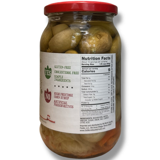 Mushroom pickled