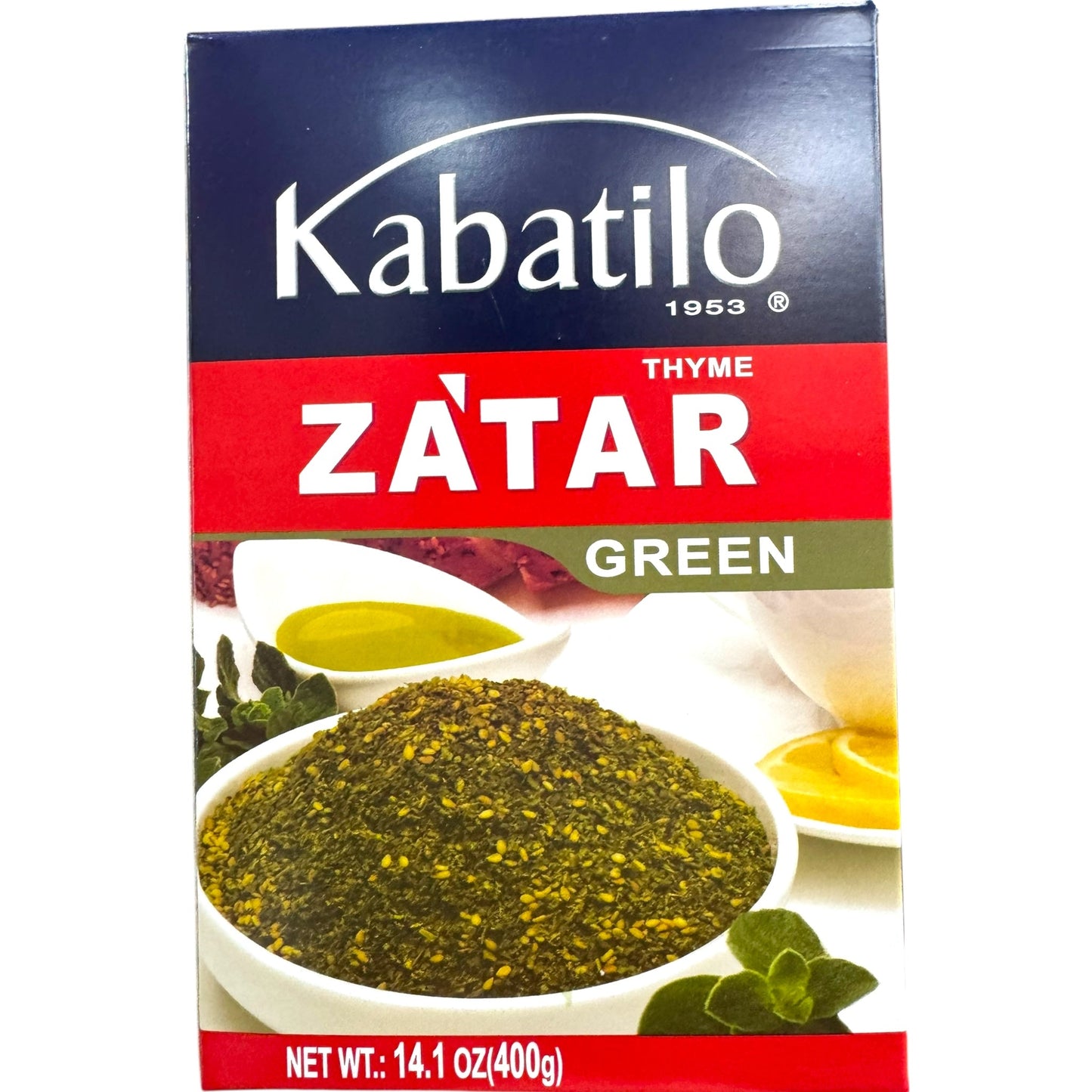 Authentic Middle Eastern Zatar - Kabatilo Thyme Blend by ALBASHA Store, 100g