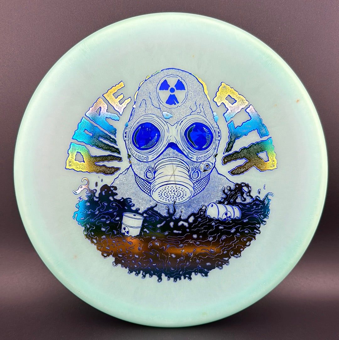 Color Lunar Recon Mortar F2 (Penned Run) - RADioactive Man Stamp