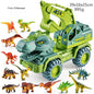 Dinosaur Transporter Children's Toy Set Tyrannosaurus Rex  Car Solid Dinosaur Fall Resistant