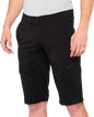 100% Ridecamp Shorts - Black - US 38 40029-00005