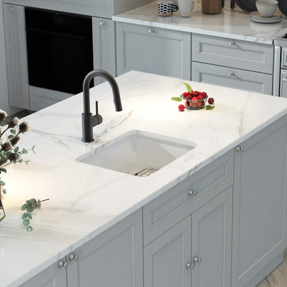 Nova 18" Fireclay Single Bowl Kitchen Undermount Sink