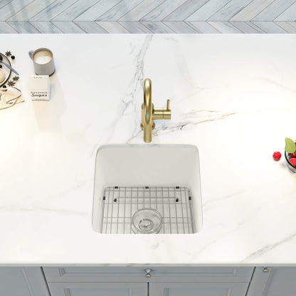 Nova 18" Fireclay Single Bowl Kitchen Undermount Sink
