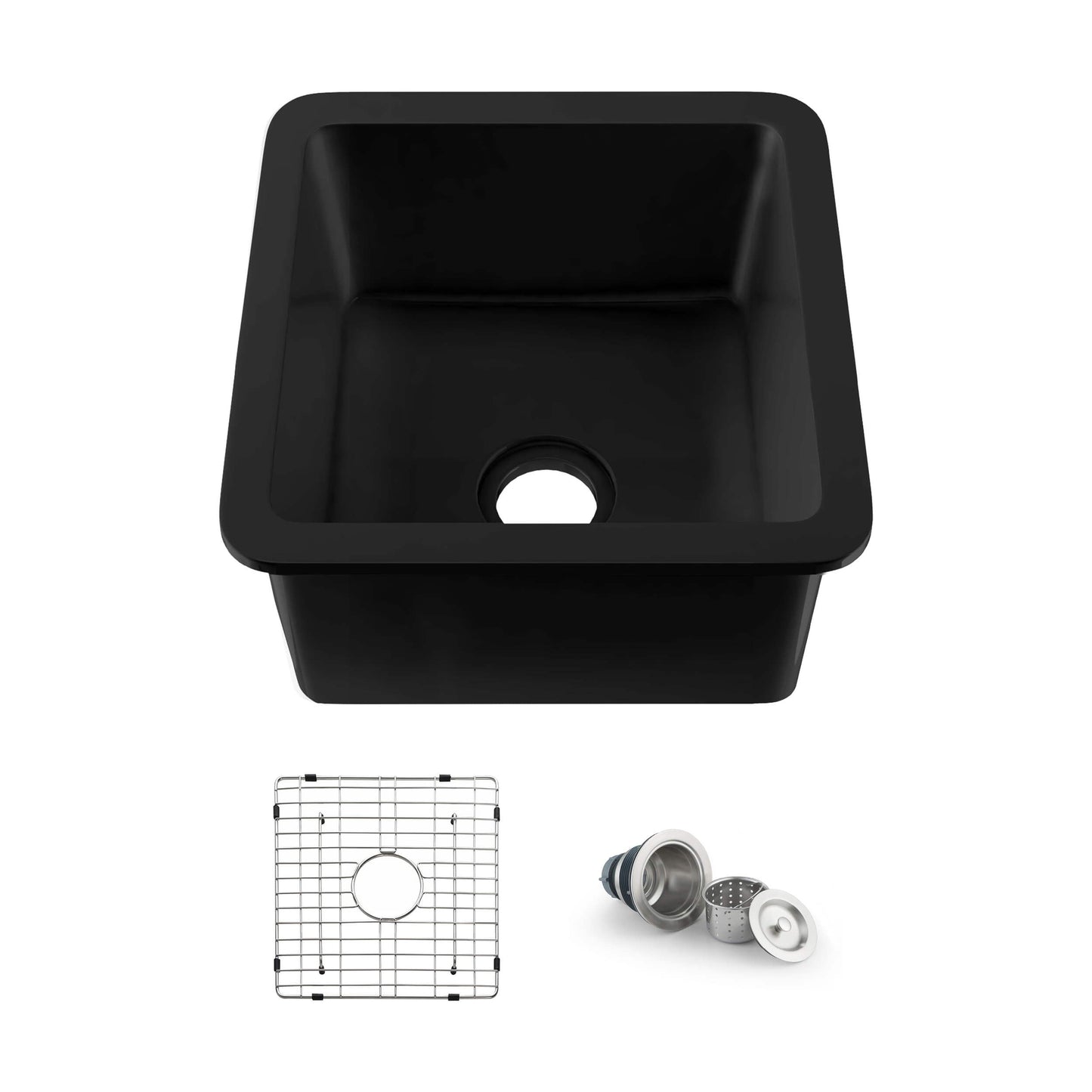 Nova 18" Fireclay Single Bowl Kitchen Undermount Sink