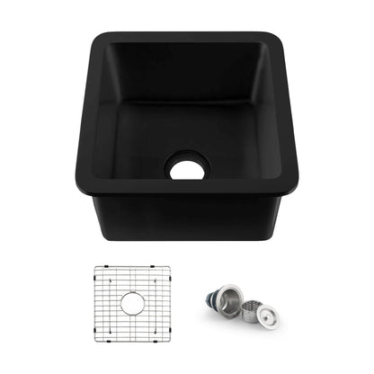 Nova 18" Fireclay Single Bowl Kitchen Undermount Sink