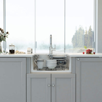 Nova 24" Fireclay Single Bowl Kitchen Undermount Sink