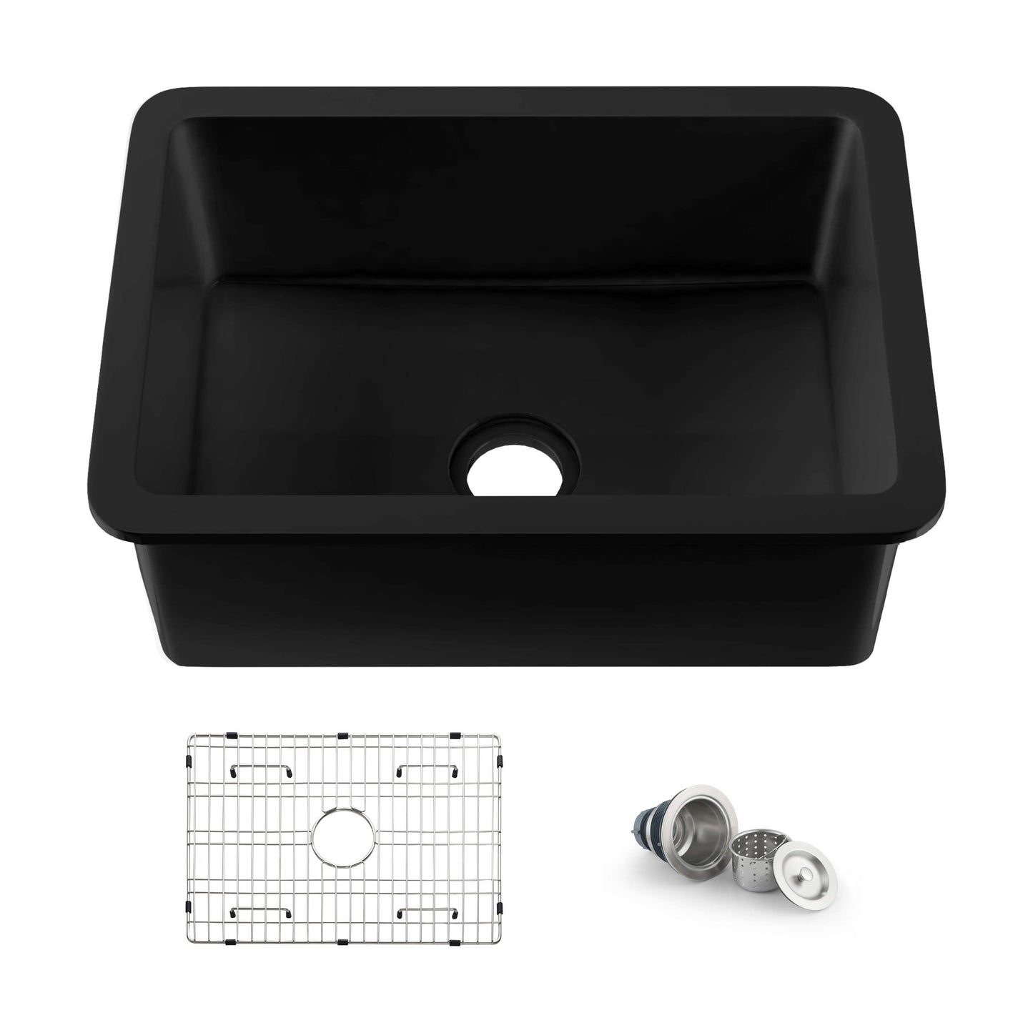Nova 27" Fireclay Single Bowl Kitchen Undermount Sink