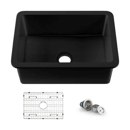 Nova 27" Fireclay Single Bowl Kitchen Undermount Sink