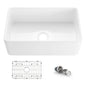 Nova 30" Fireclay Single Bowl Kitchen Farmhouse Sink