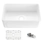 Arch 30" Reversible Fireclay Single Bowl Kitchen Farmhouse Sink