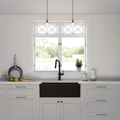 Nova 36" Fireclay Single Bowl Kitchen Farmhouse Sink