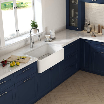 Nova 33" Fireclay Single Bowl Kitchen Farmhouse Sink