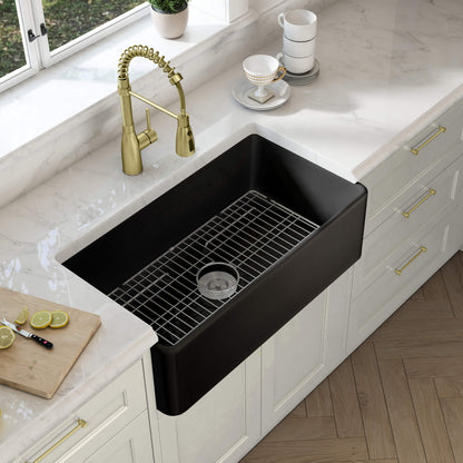 Nova 36" Fireclay Single Bowl Kitchen Farmhouse Sink
