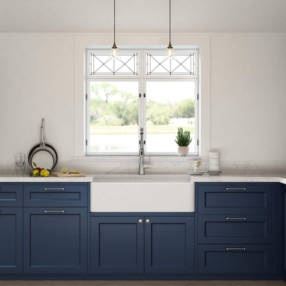 Nova 36" Fireclay Single Bowl Kitchen Farmhouse Sink
